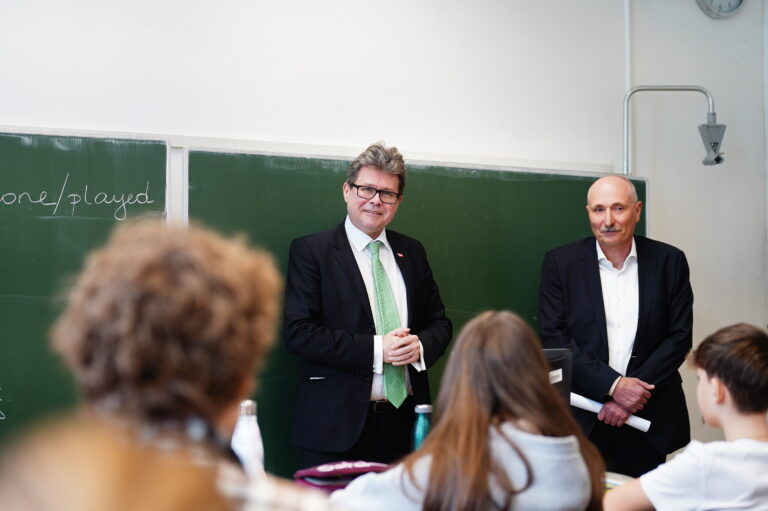 Bundesminister Polaschek zu Besuch