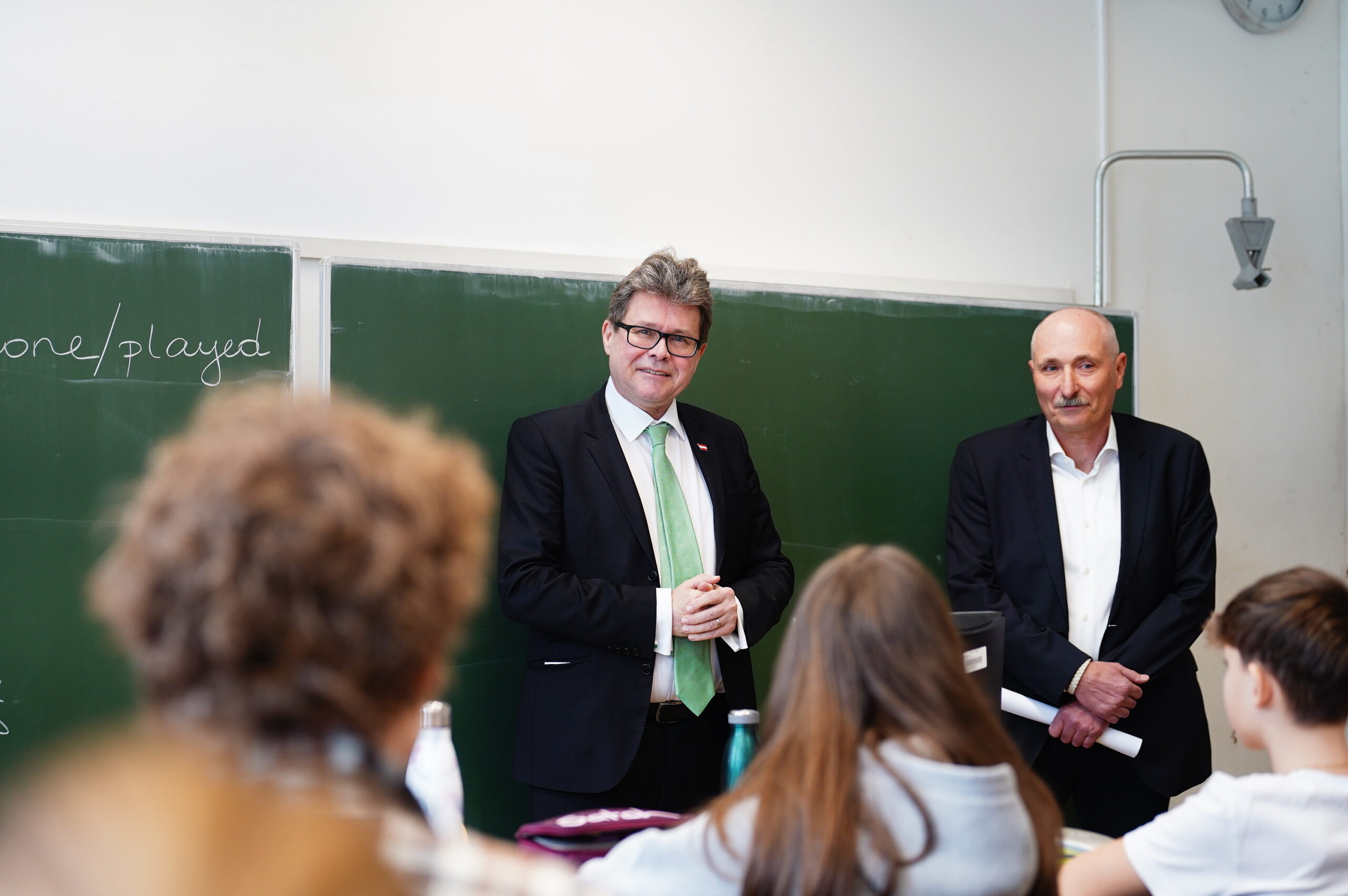 Bundesminister Polaschek zu Besuch
