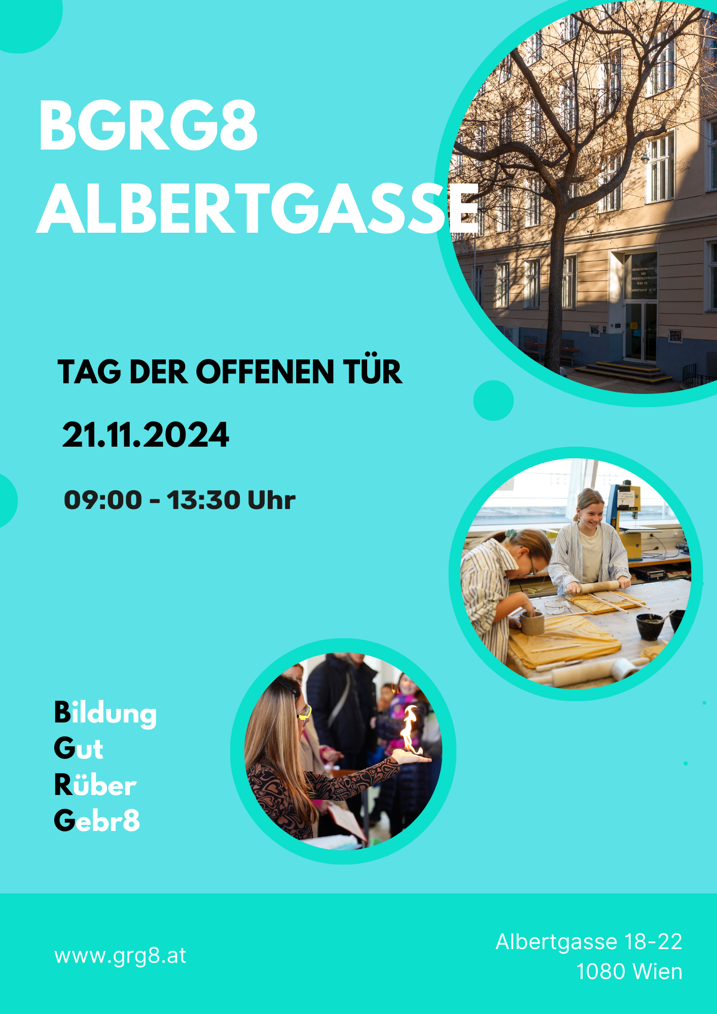 Tag der offenen Tür – BGRG 8 Albertgasse